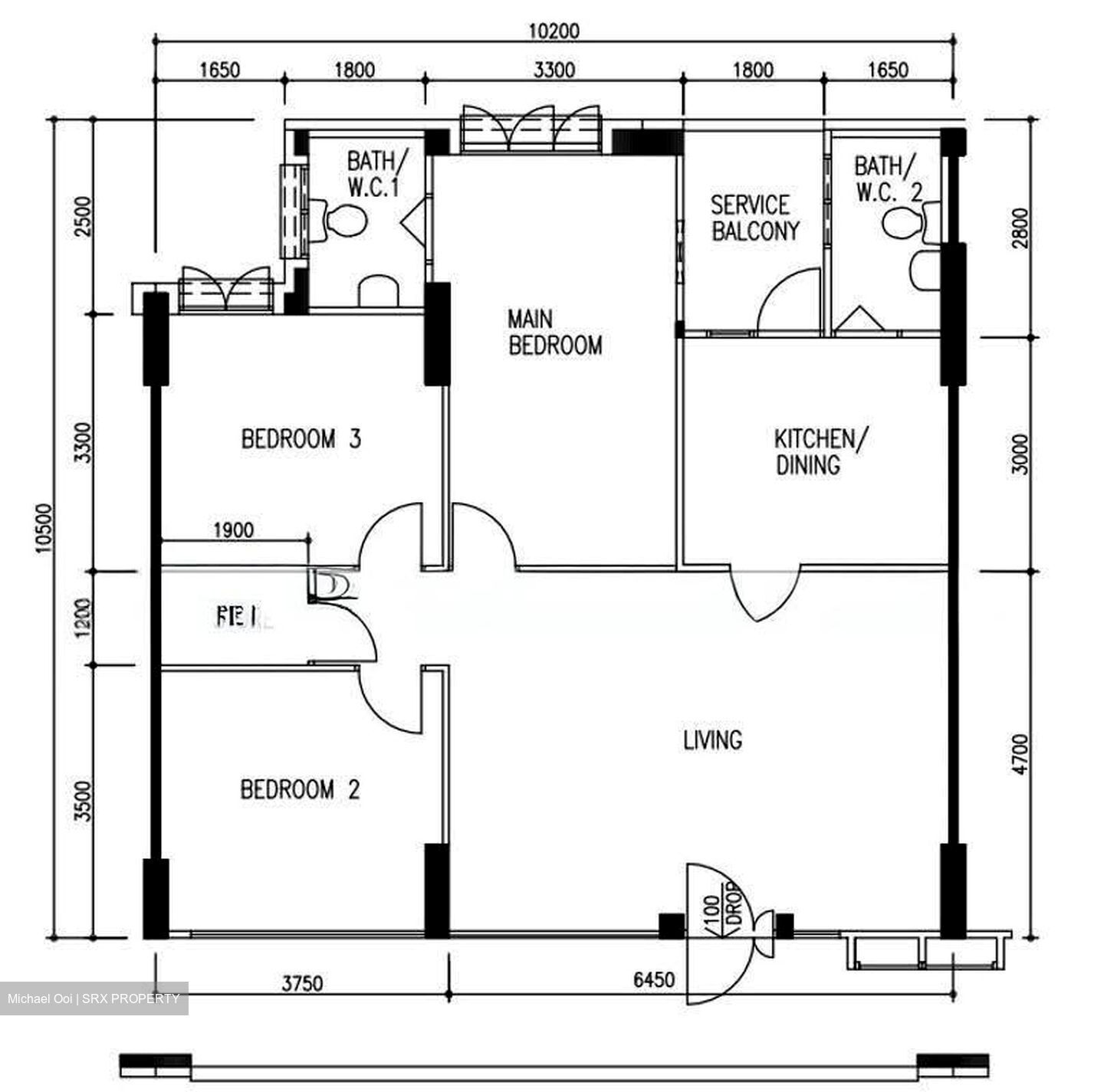 Blk 754 Woodlands Circle (Woodlands), HDB 4 Rooms #625569911